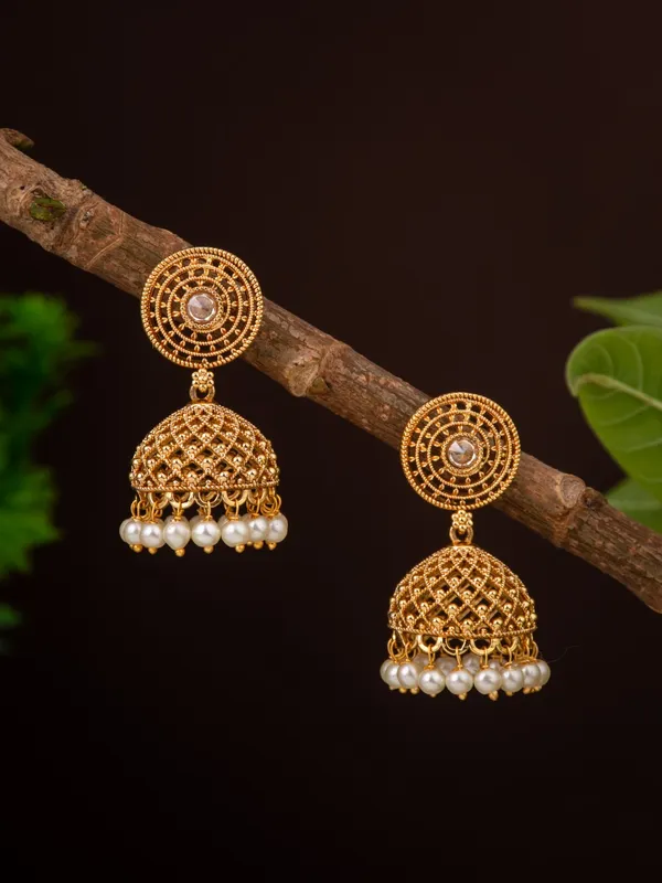 Gold_plated_Temple_Style_Jhumka