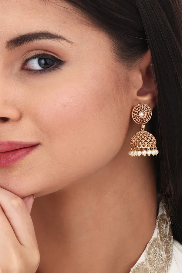 Gold_plated_Temple_Style_Jhumka