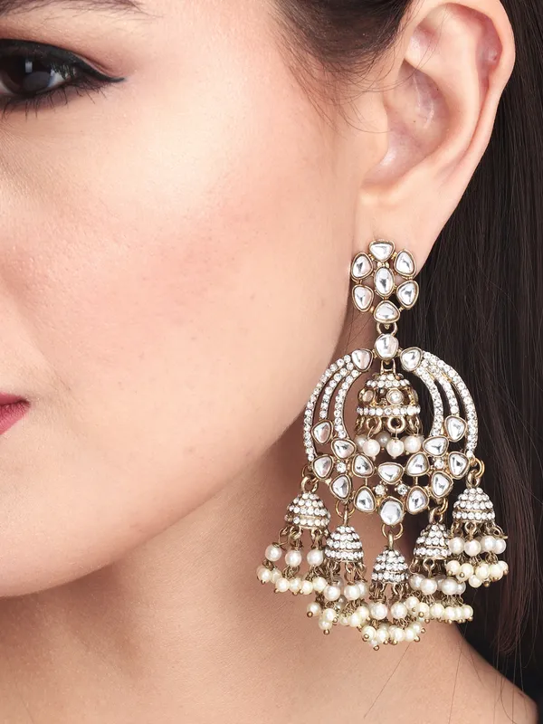 Antique_gold_finish_Chandbali_Earrings