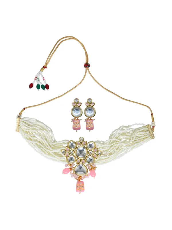 Gold_plated_Kundan_&_Pearl_choker_set