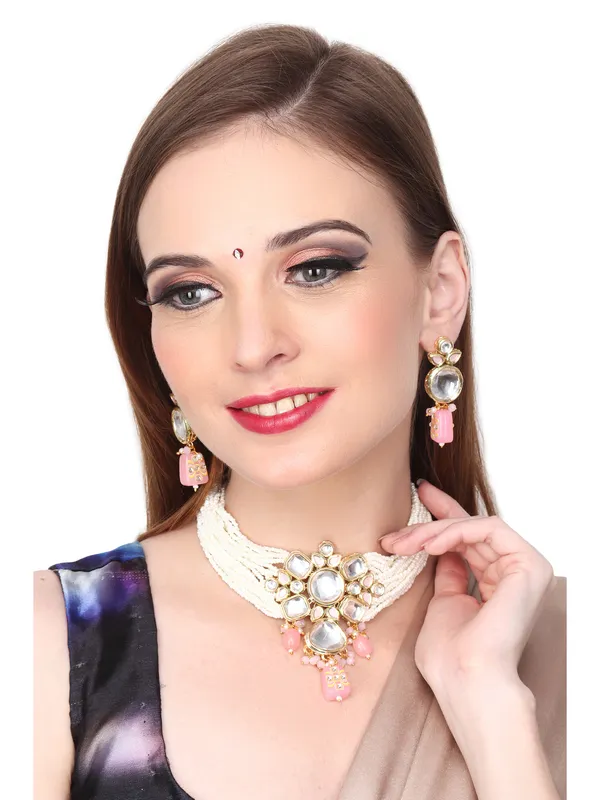 Gold_plated_Kundan_&_Pearl_choker_set