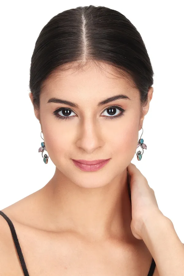 Sparkling_Floral_Drop_Earrings