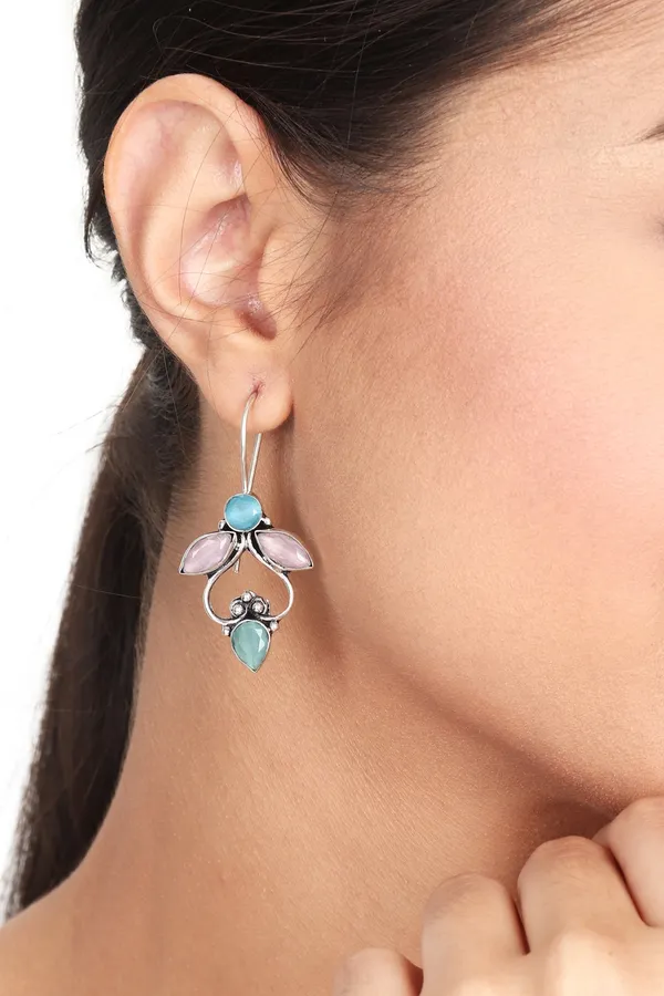 Sparkling_Floral_Drop_Earrings