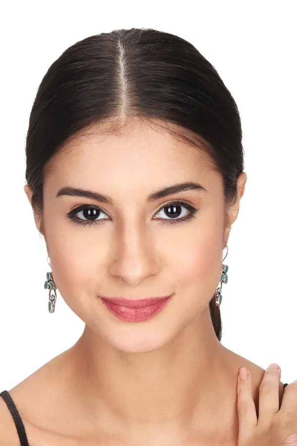 Sparkling_Floral_Drop_Earrings