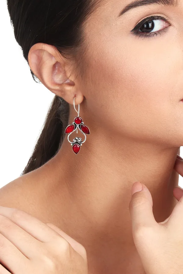 Sparkling_Floral_Drop_Earrings