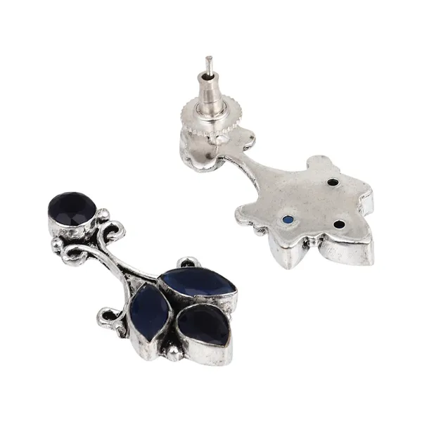 Floral_Pastel_Oxidised_Stud_Earrings