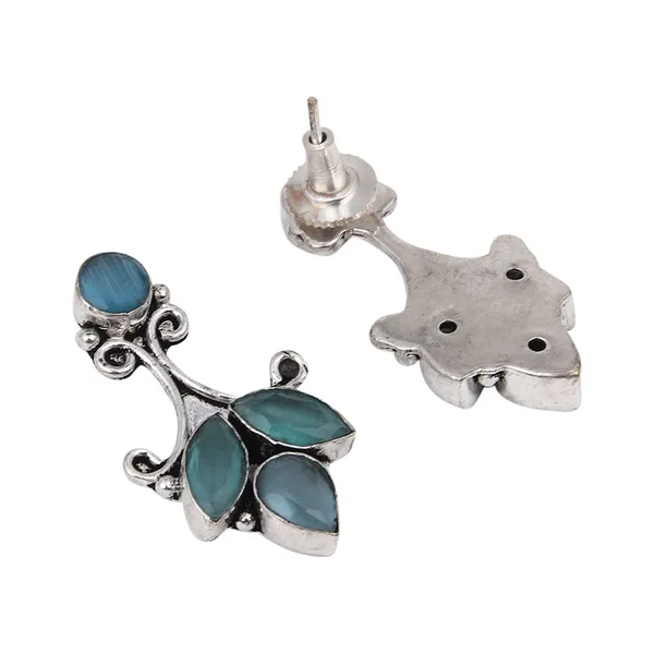 Floral_Pastel_Oxidised_Stud_Earrings