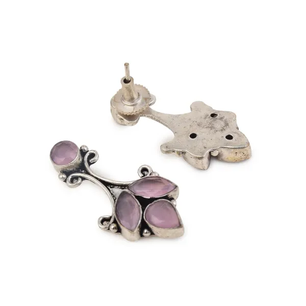 Floral_Pastel_Oxidised_Stud_Earrings