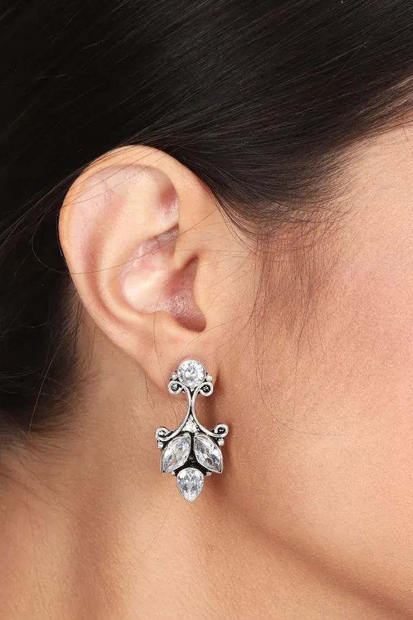 Floral_Pastel_Oxidised_Stud_Earrings