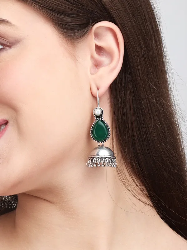 Classic_Stone_fish_hook_Jhumka_Earrings