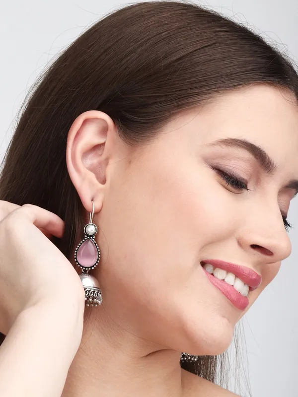 Classic_Stone_fish_hook_Jhumka_Earrings