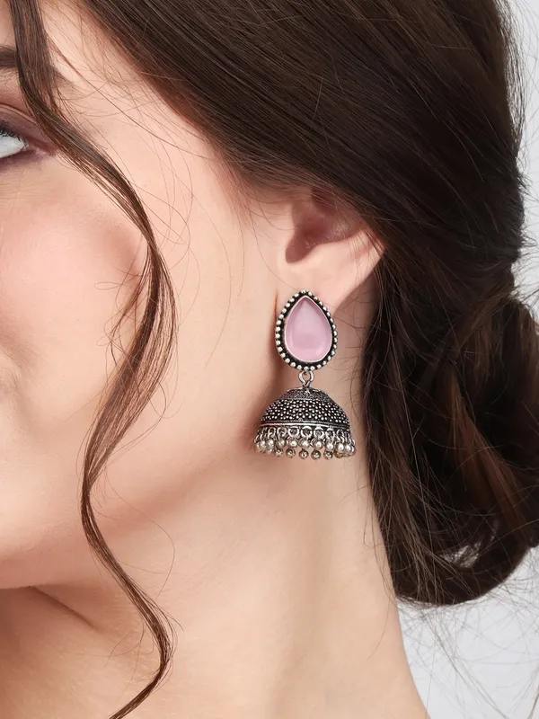 Classic_Stone_Jhumka_Earrings