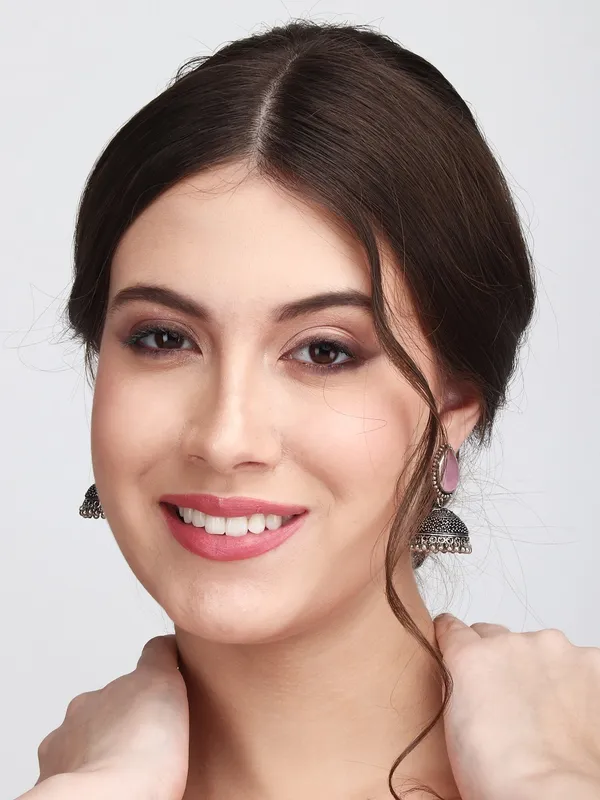 Classic_Stone_Jhumka_Earrings