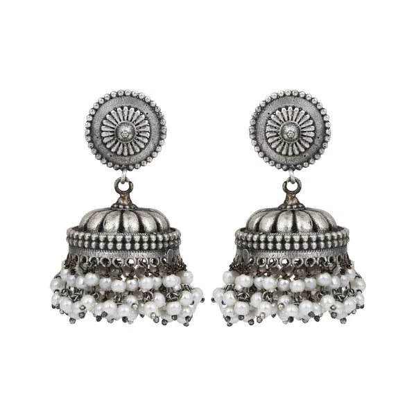 Classic_Oxidised_Dome_Jhumka_Earrings