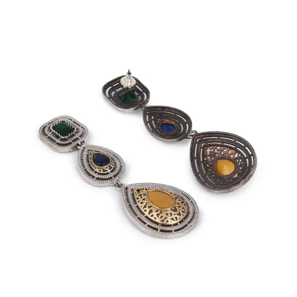 Multicolor_Tiered_Stone_Drop_Earrings