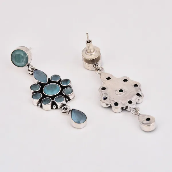 Brass_Stone_Vintage_Drop_Earrings