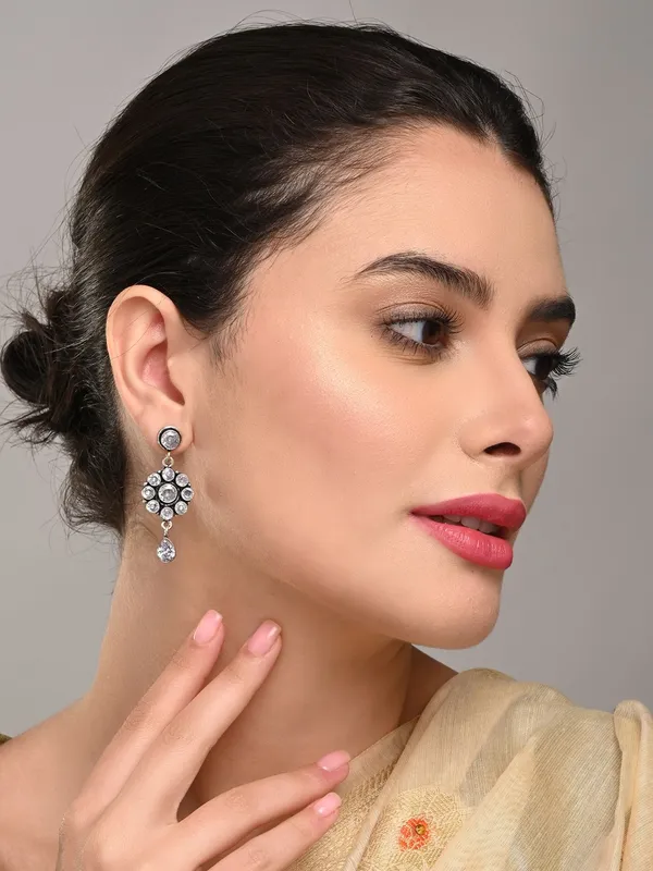 Brass_Stone_Vintage_Drop_Earrings