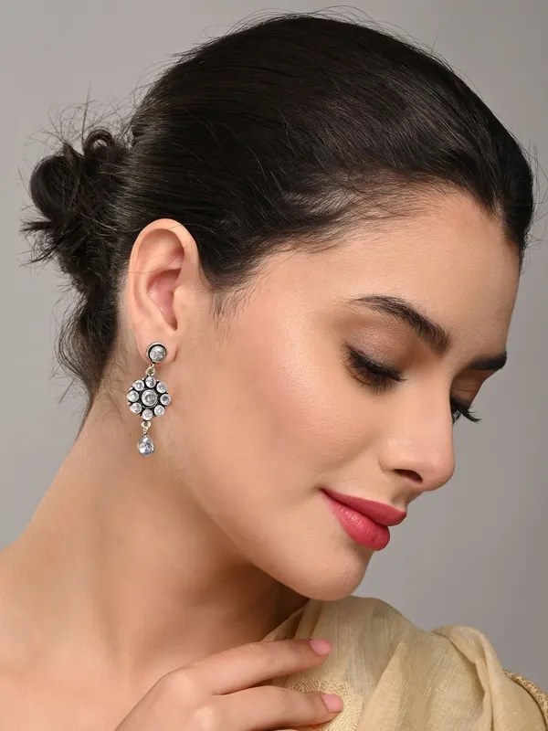 Brass_Stone_Vintage_Drop_Earrings