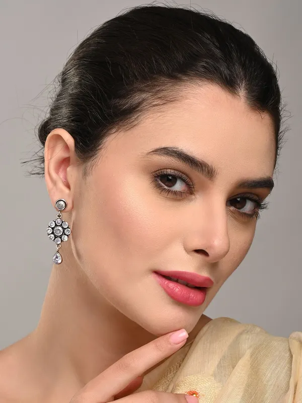 Brass_Stone_Vintage_Drop_Earrings