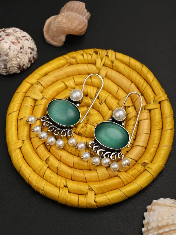 Stone_Pearl_Fringe_Drop_Earrings_Pack_Of_2