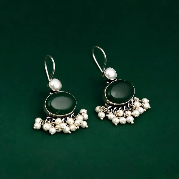 Stone_Pearl_Fringe_Drop_Earrings_Pack_Of_2