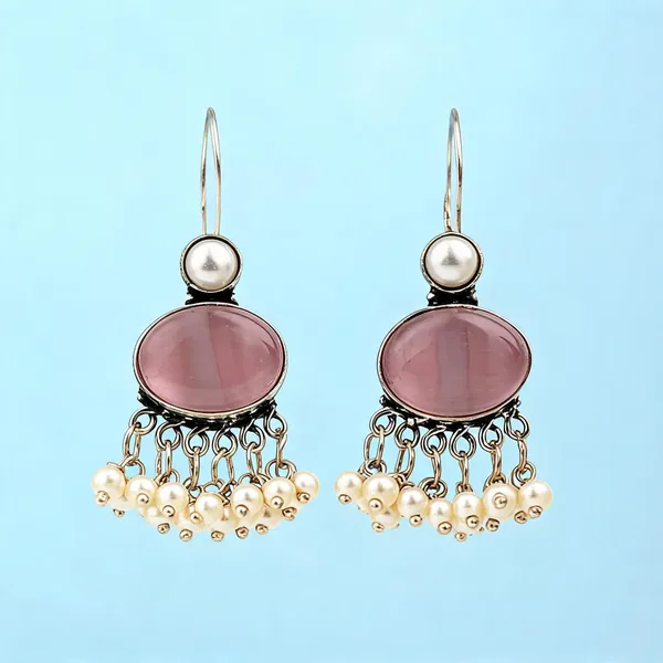 Stone_Pearl_Fringe_Drop_Earrings_Pack_Of_2