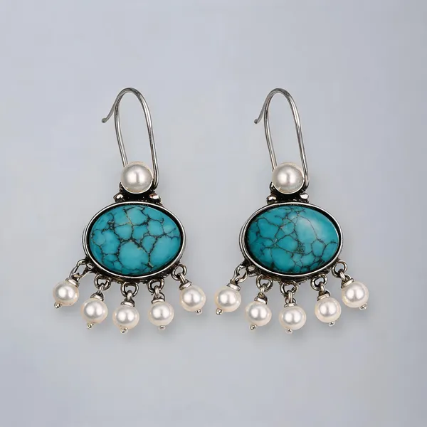 Stone_Pearl_Fringe_Drop_Earrings_Pack_Of_2