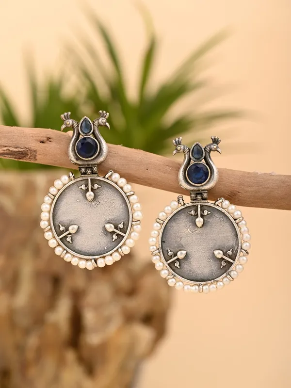 Peacock_Mirror_Charm_Earrings