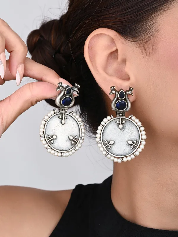 Peacock_Mirror_Charm_Earrings