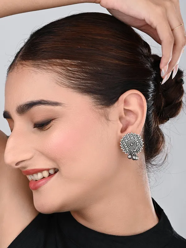 Oxidized_Circular_Tribal_Stud_Earrings