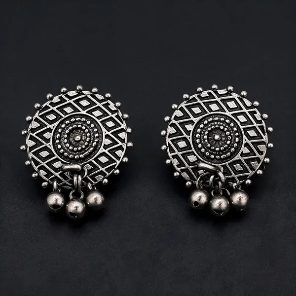 Oxidized_Circular_Tribal_Stud_Earrings_Pack_Of_2