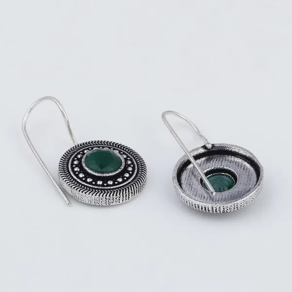 Oxidised_Pendant_Necklace_Set_With_Matching_Drop_Earrings