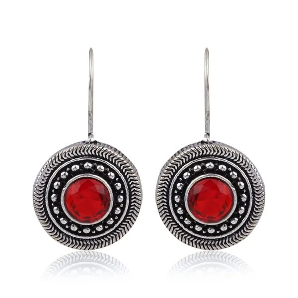 Oxidised_Pendant_Necklace_Set_with_Matching_Drop_Earrings