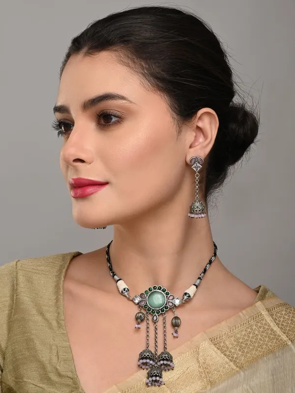 Delicate_choker_Necklace_set