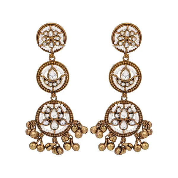 Antique_Gold_Drop_Earrings_With_Ghungroo_Charm