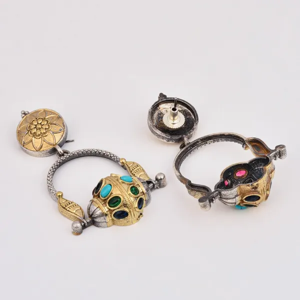 Dual_Tone_Brass_Globe_Hoop_Earrings