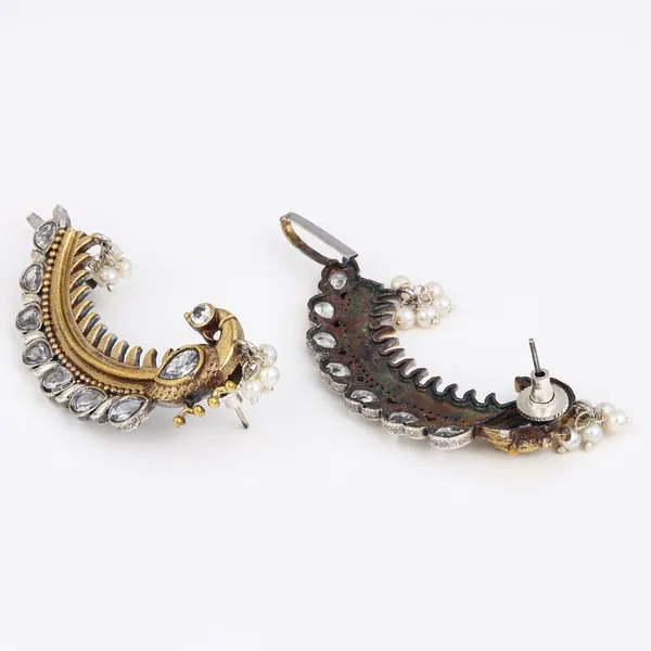 Peacock_Crescent_Earrings