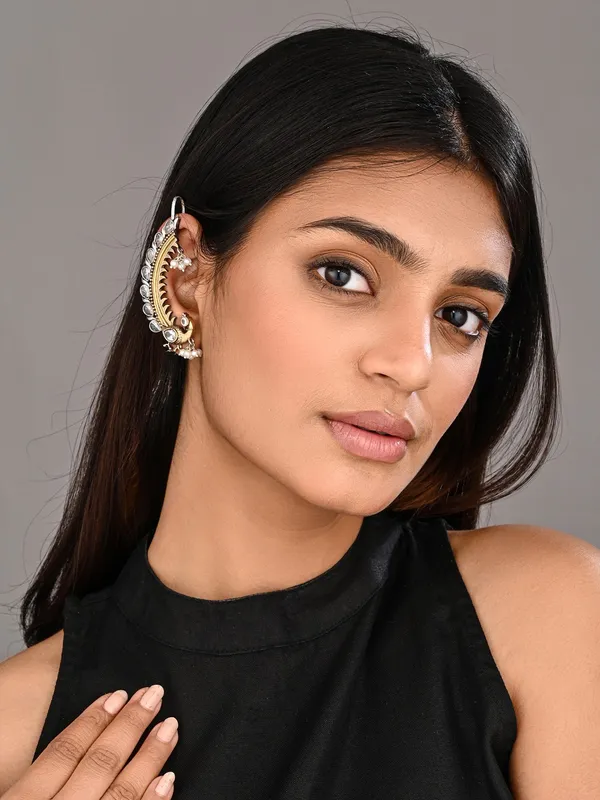 Peacock_Crescent_Earrings