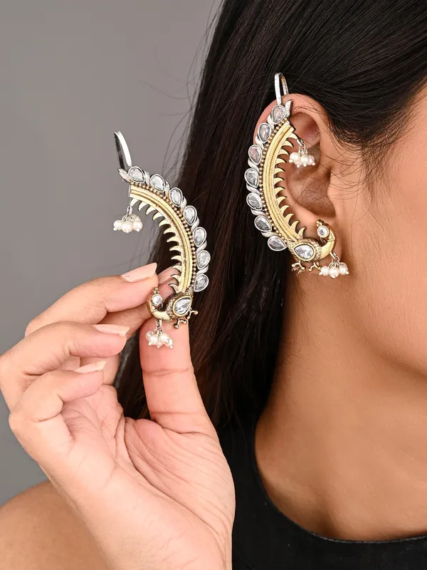 Peacock_Crescent_Earrings