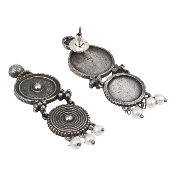 Antique_Layered_Circle_Drop_Earrings