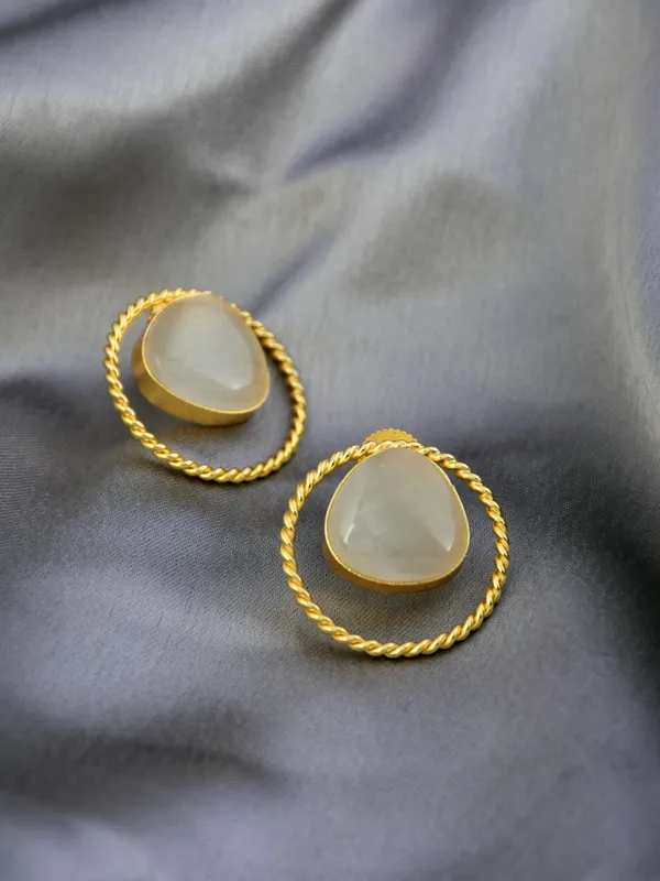 Gold_Plated_Stone_Hoop_Stud_Earrings