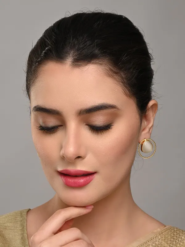 Gold_Plated_Stone_Hoop_Stud_Earrings
