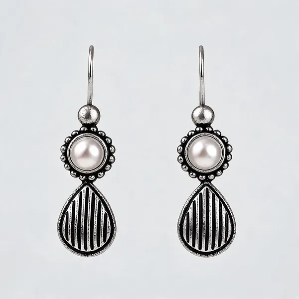 Silver_Plated_Drop_Earring_Pack_Of_2