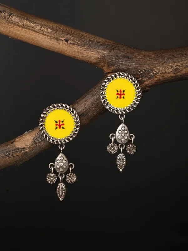 Hand-Painted_Geometric_Drop_Earrings