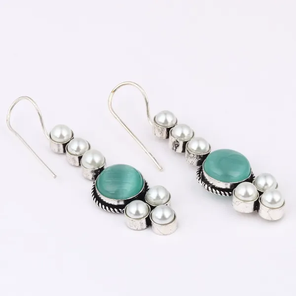 Pearl_&_Stone_Drop_Earring
