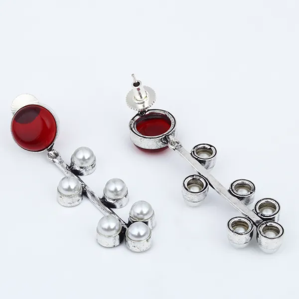 Stone_&_pearl_drop_earring