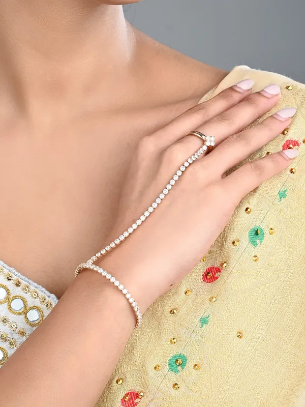 Elegant_Gold-Tone_CZ_Tennis_Bangle_Bracelet
