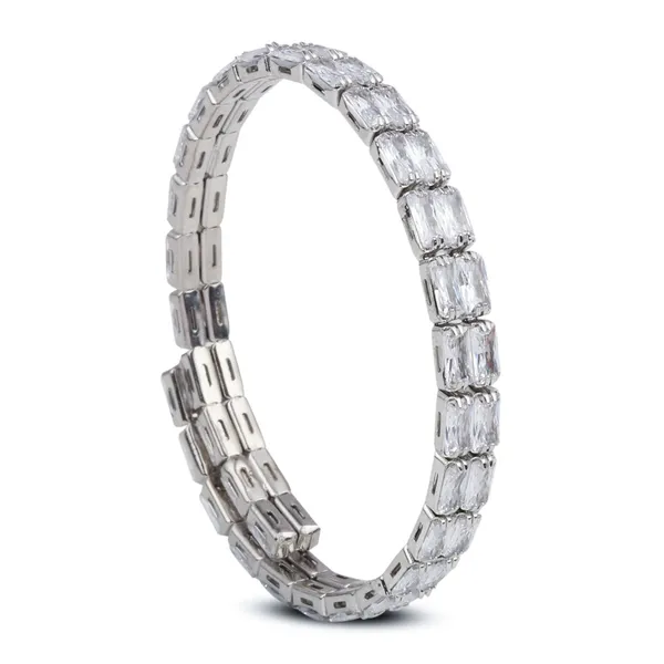 Elegant_Silver-Tone_CZ_Tennis_Bangle_Bracelet