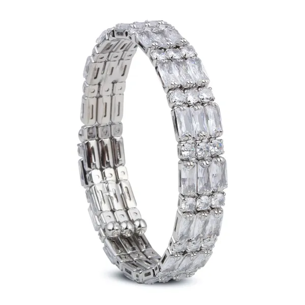 Elegant_Gold-Tone_CZ_Tennis_Bangle_Bracelet