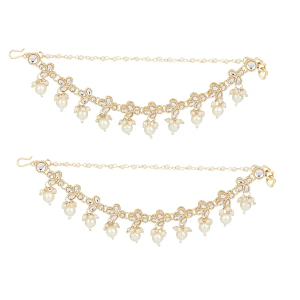 Elegant_Gold-Plated_Kundan_Pearl_Delicate_Ear_Chains